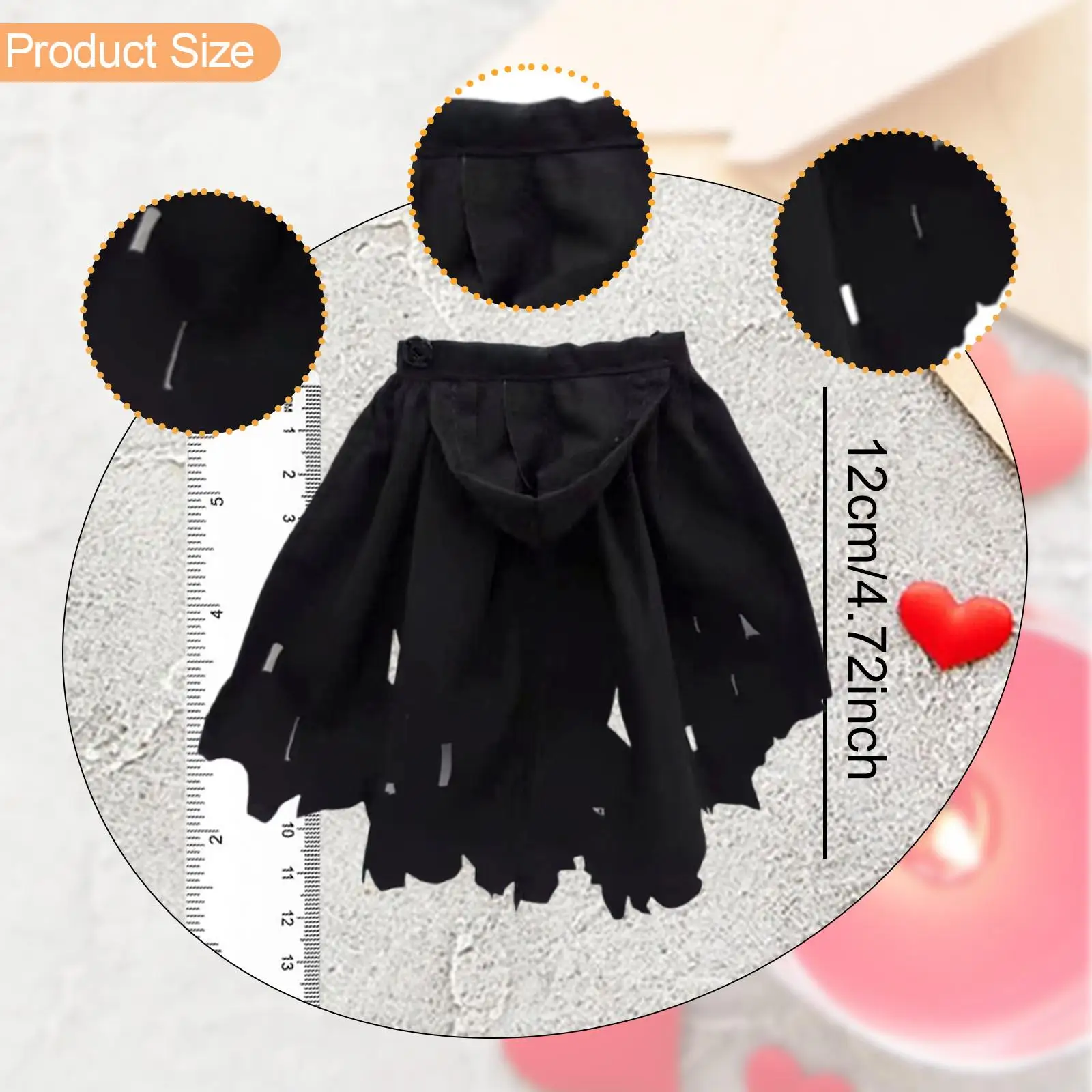 1:12 Scale Action Figure Clothes Cape Men Women Trendy Fashion Fabric Figure Accessories Doll Clothes for 6 inch Action Figures