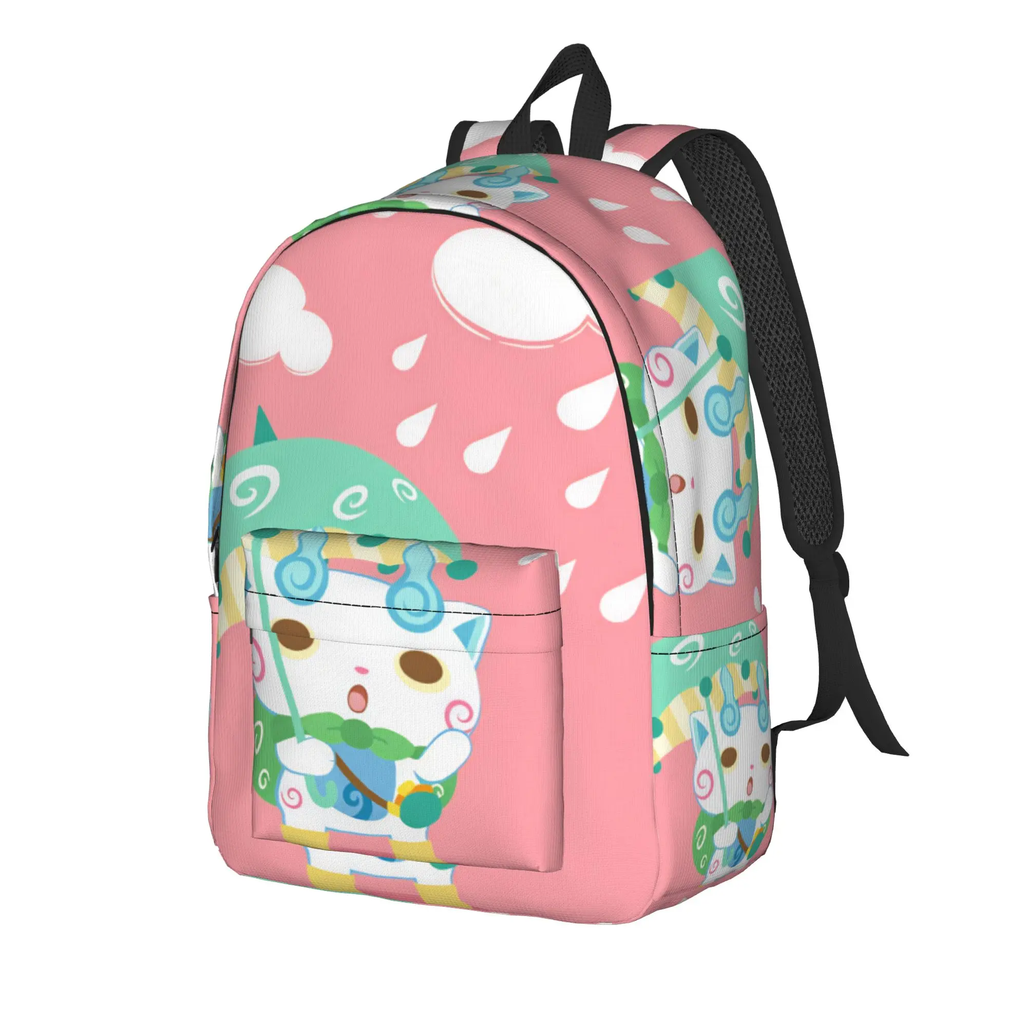 Yokai Watchs  Backpack  Pretty Backpacks Boy Girl Travel Lightweight High School Bags High Quality Rucksack