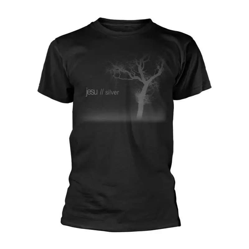 JESU - SILVER BLACK T-Shirt Medium