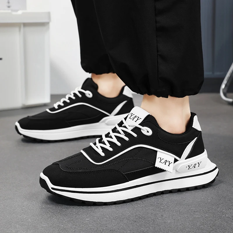 Fashion Men All-Match Spring Autumn Running Shoes Women Sports Fitness Casual Sneakers Ladies Non-Slip Leisure Jogging Shoes