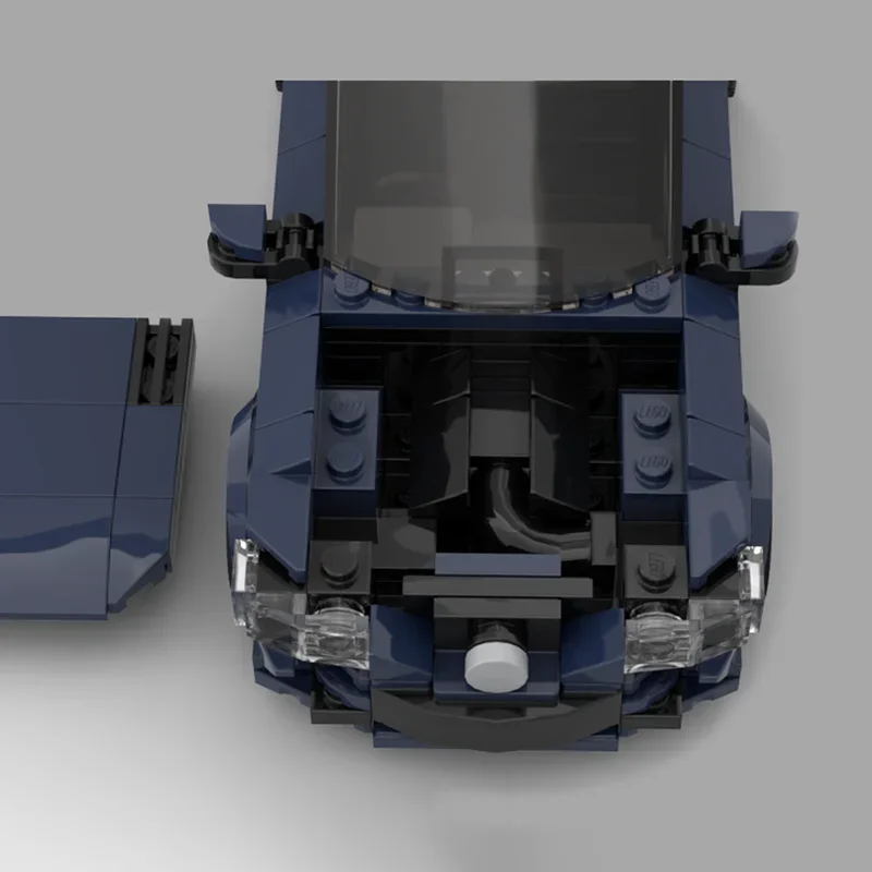 Prachtige nieuwe MOC bouwsteen Station wagon VF Commodore SS-V Redline technologie modulaire kinderen speelgoed cadeau DIY montage set