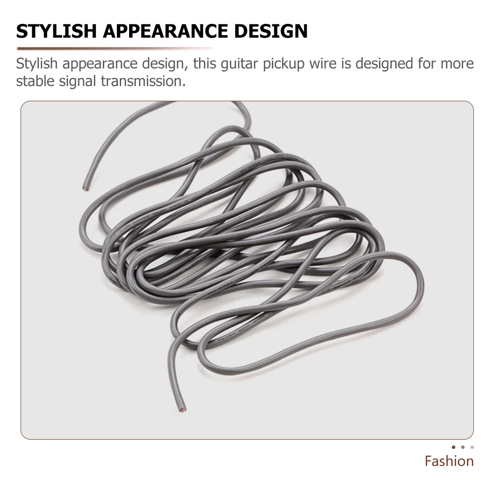 

3m Stylish Guitar Pickup Wire Lightweight Easy Install High Precision Reliable Accessory Replacement Parts