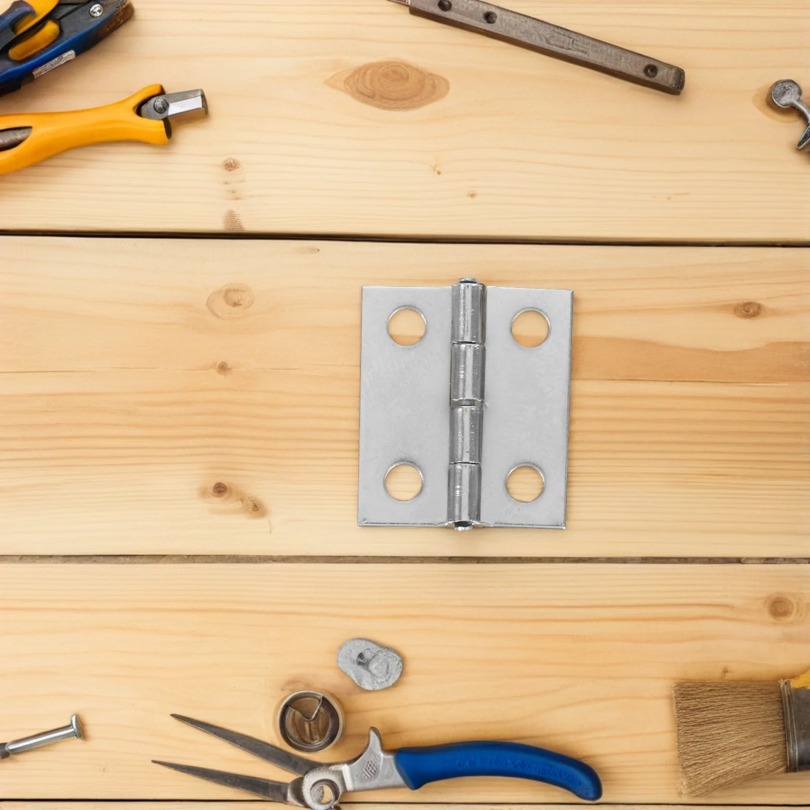 

50 шт. мини-набор петель с винтами, крошечный комплект фурнитуры, футляр для ювелирных изделий, маленькая коробка