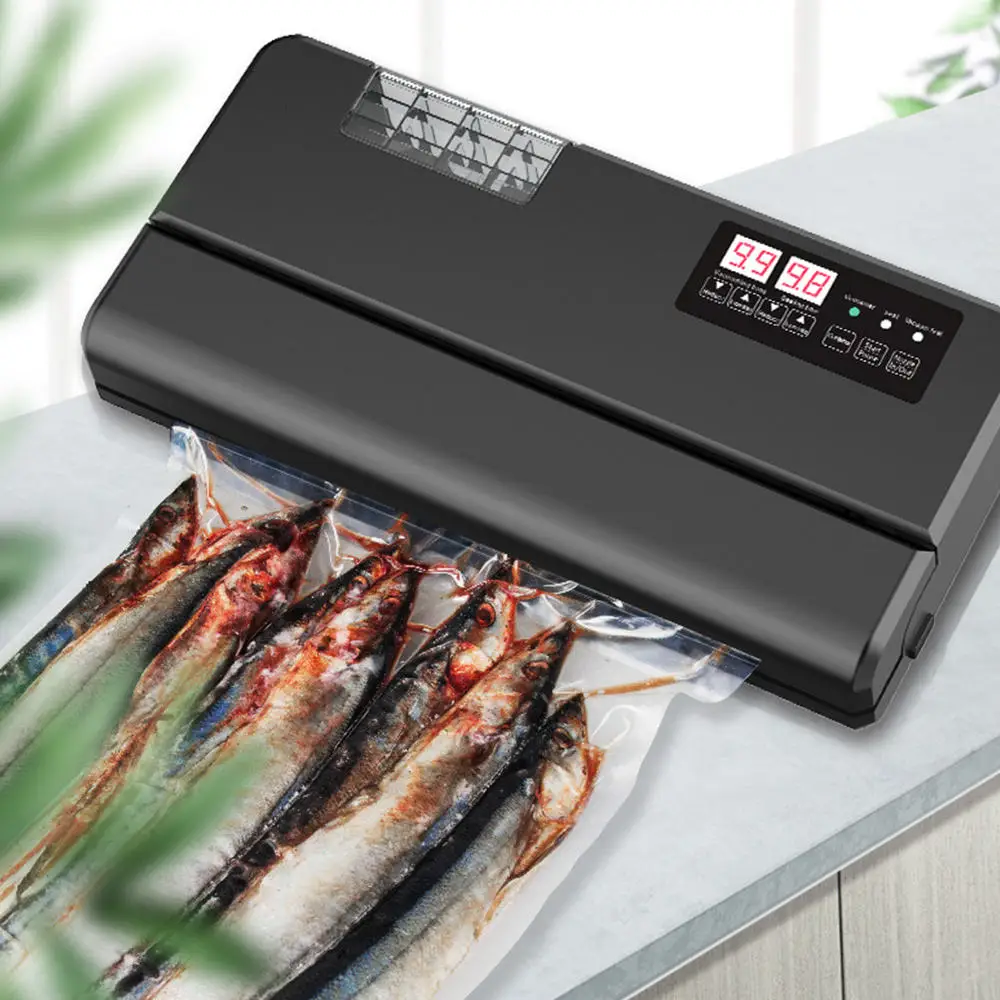 

LTPK P-400 Household Food Sealer Machine 40cm Sealer Width Home Vacuum Sealer