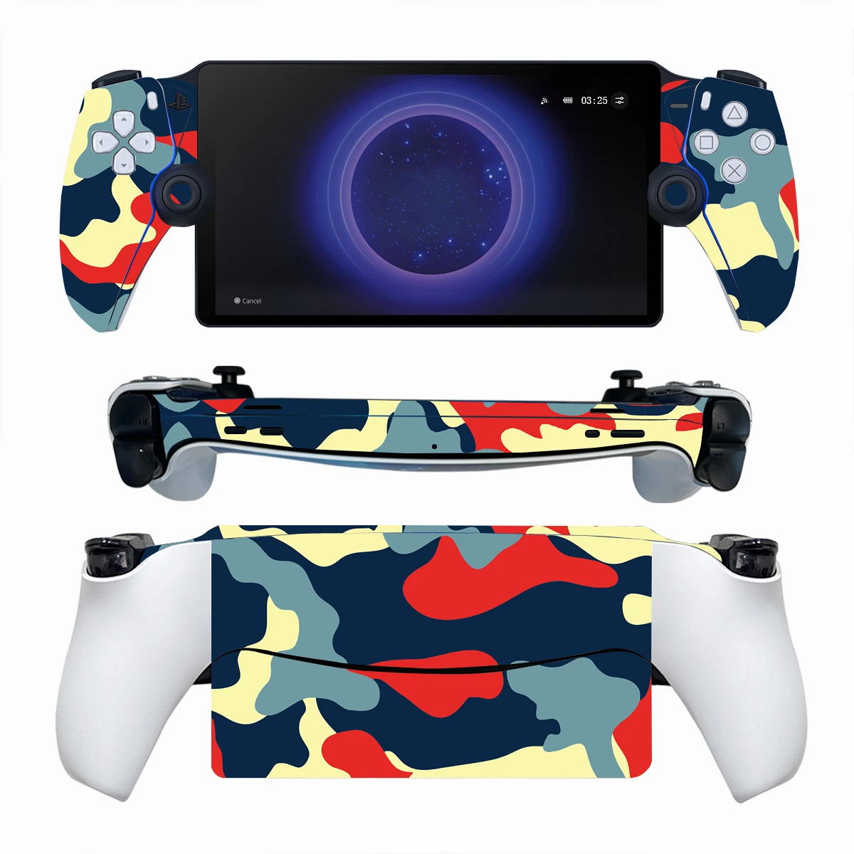Camo Color Skin Sticker for PS Portal Console and Controller Decal Vinyl Skins
