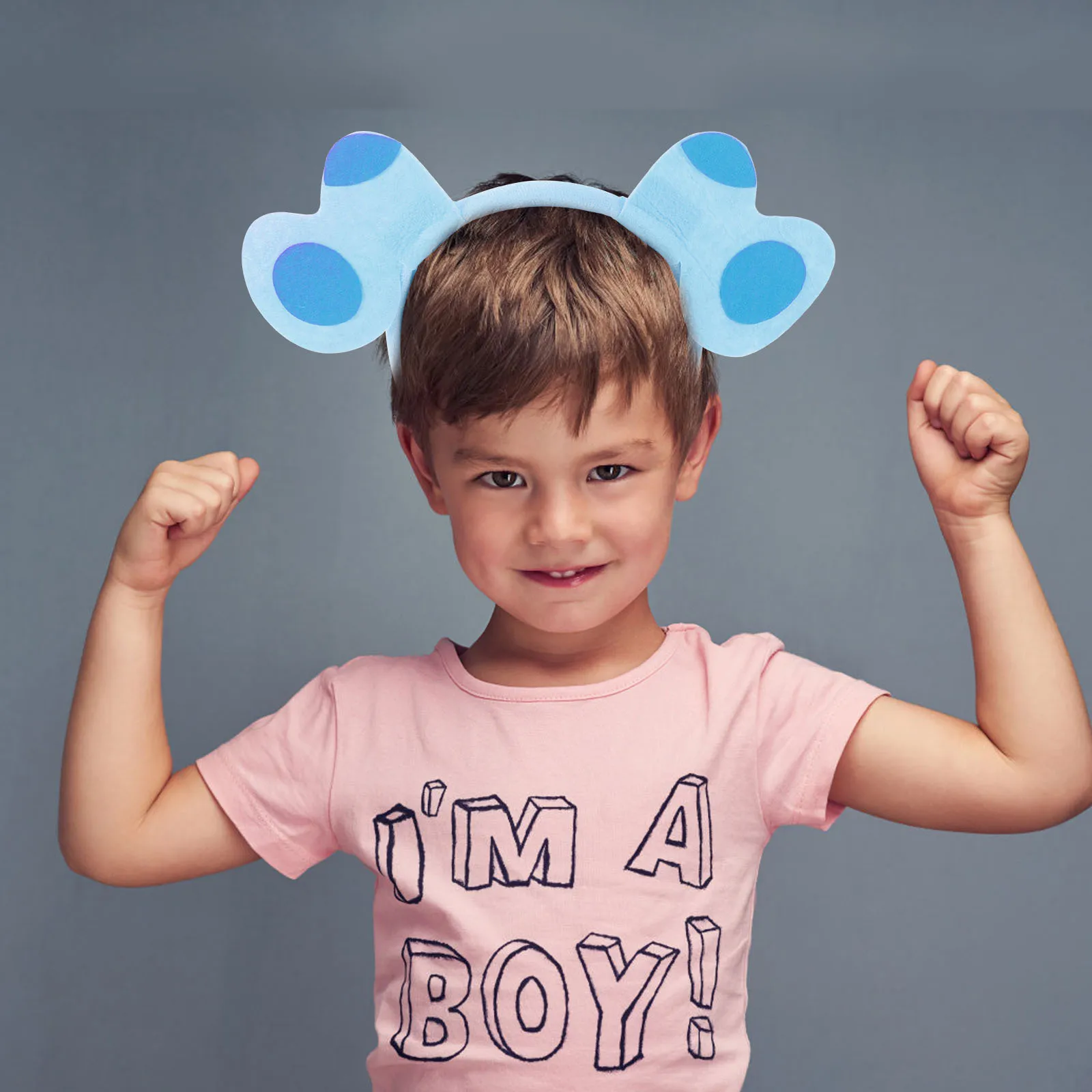 1 Set Dog Ears Paws Furry Animal Costume Accessories Soft Warm Gloves Headband For Halloween Cosplay Party Kids Adjustable Puppy