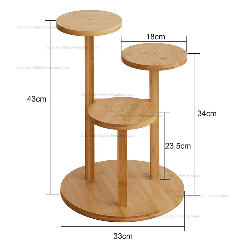 Estante de flores multicapa, estantes de plantas, sala de estar, tipo de piso, balcón interior, estantes de plantas, muebles de jardín al aire libre, postura FYPS