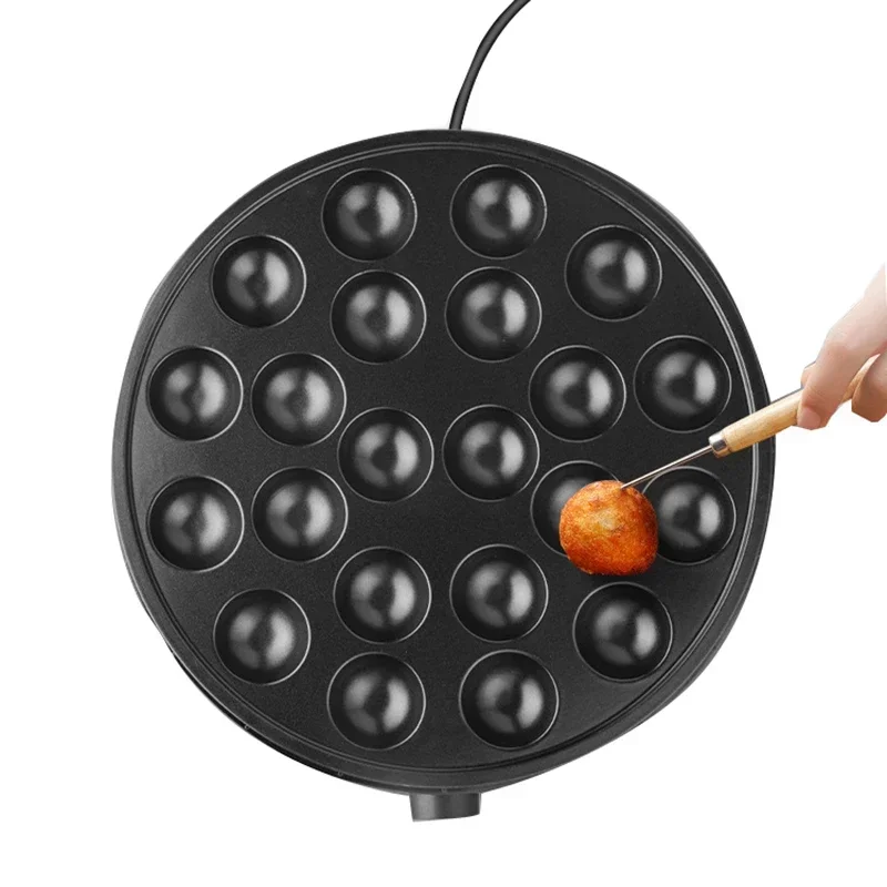 KC1151 Non-Stick Coating Plate Octopus Ball Machine Mini Home Takoyaki Machine Egg Aberdeen Baking Pan Cake Machine 220V 1000W