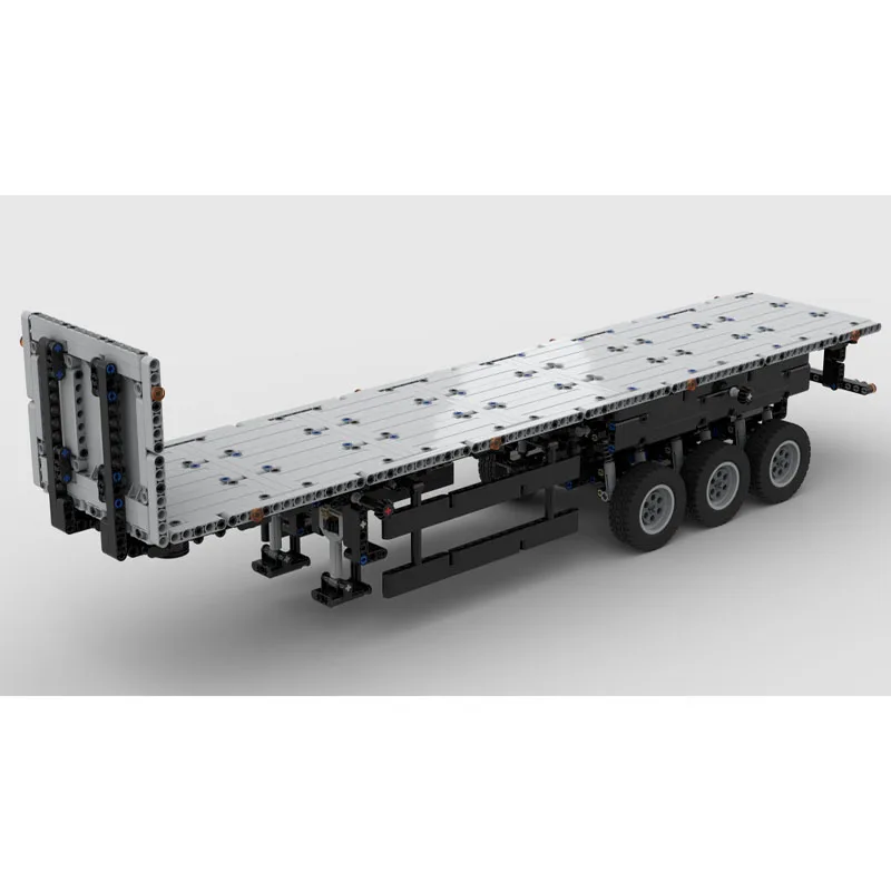 

MOC-85313 Flatbed Trailer Building Blocks Model for Truck Van 1336 PartsMOC Creative Boys Kids Birthday Building Blocks Toy Gift