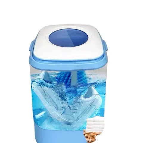 50% Discount Mini Portable Single Tub Washing Machine With Dryer Electric Small   Compact Washer  