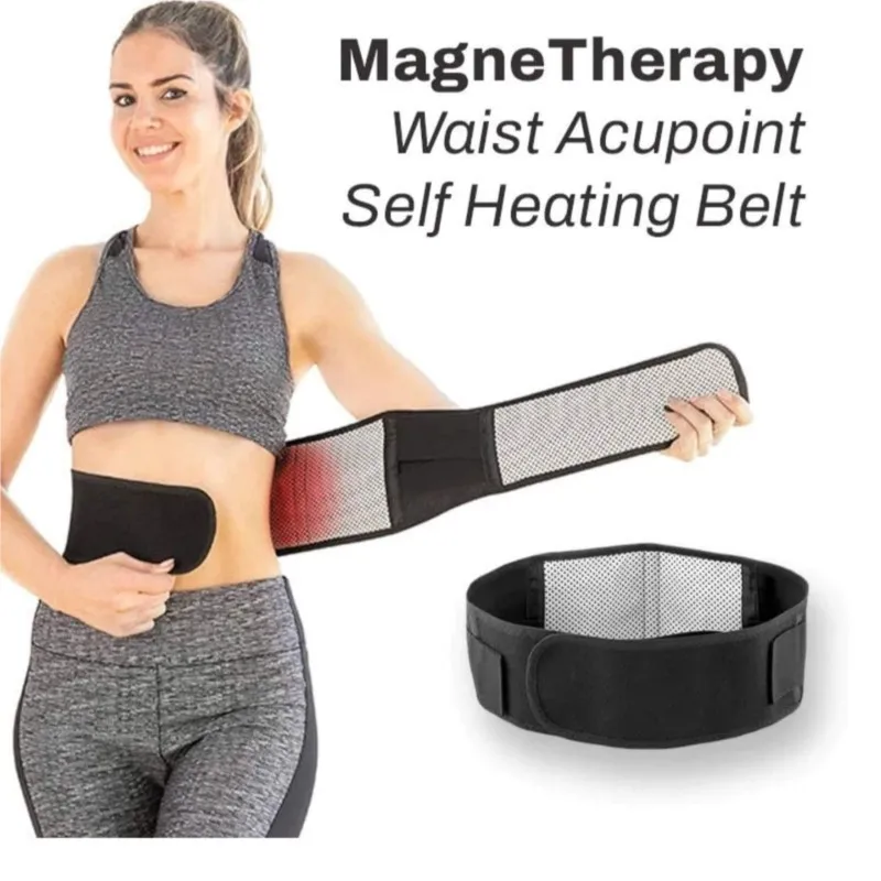 Adjustable Back Waist Support Belt Waist Self Heating Magnetic Therapy Lumbar Brace Massage Band Pain Relief Health Care