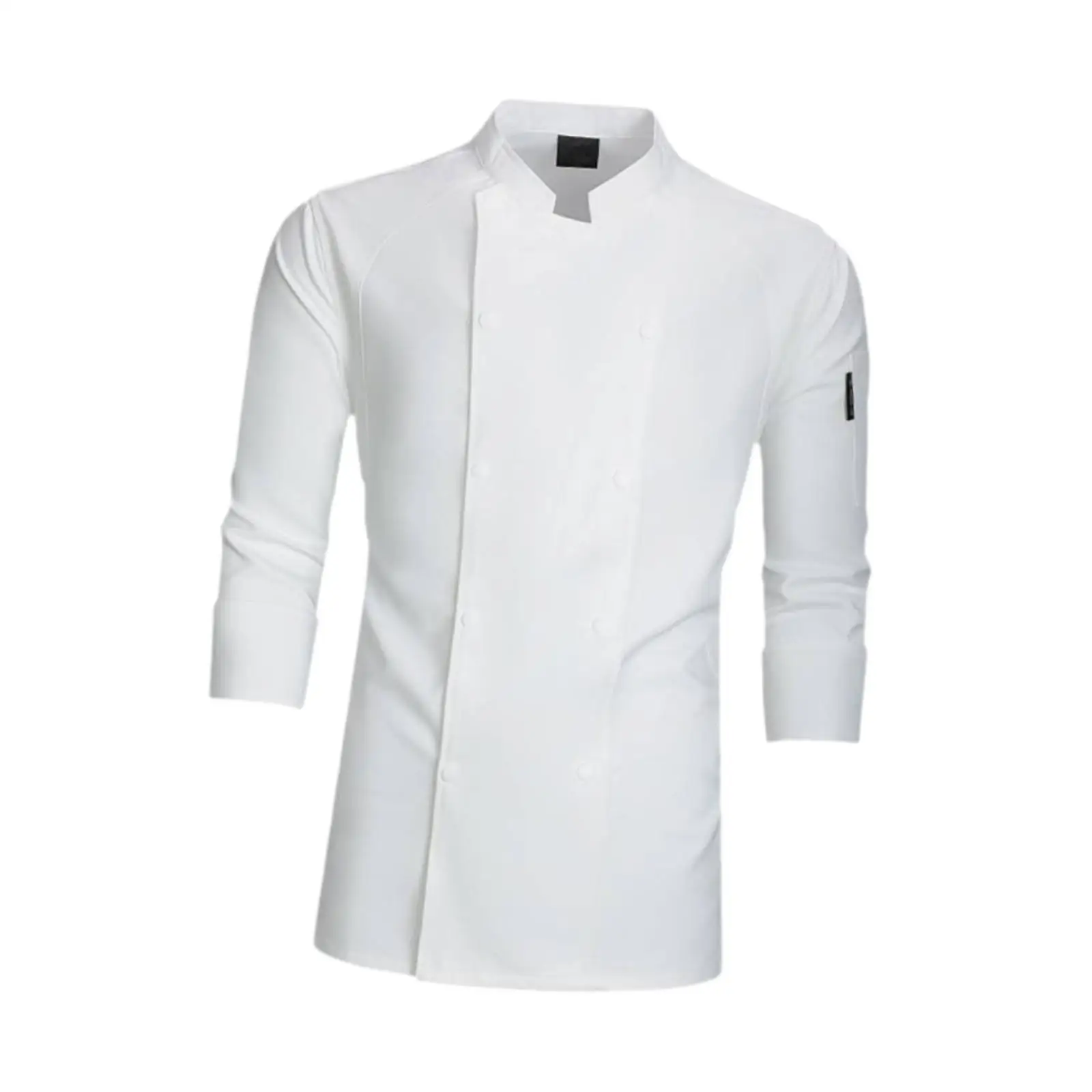 Chef Coat Long Sleeve Men Women Comfortable Cooker Clothing Chef Uniform