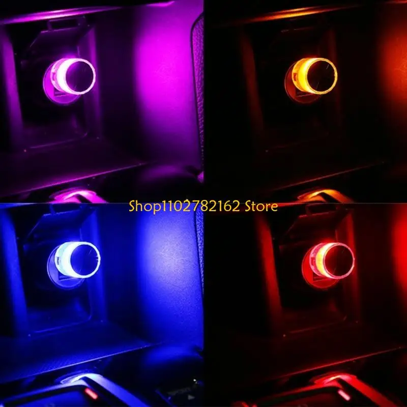

547B Car Interior LED Light USB Powered Glow for Comfortable and Stylish Driving Experience Stylish Cozy Night Drives