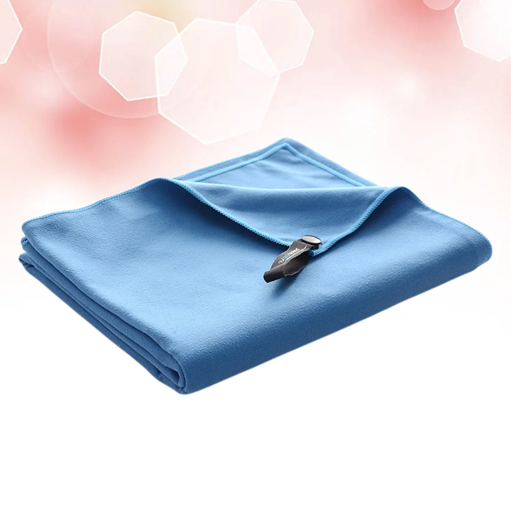 

Superfine Fiber Blue Quick Drying Cooling Gym Sweat Towel Soft Breathable for Running Camping Hiking Yoga Outdoor