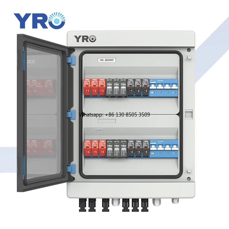 Solar System Factory HA 6/2 1000V 26 Ways Circuit Breaker OEM  High Quality Waterproof IP66 Outdoor