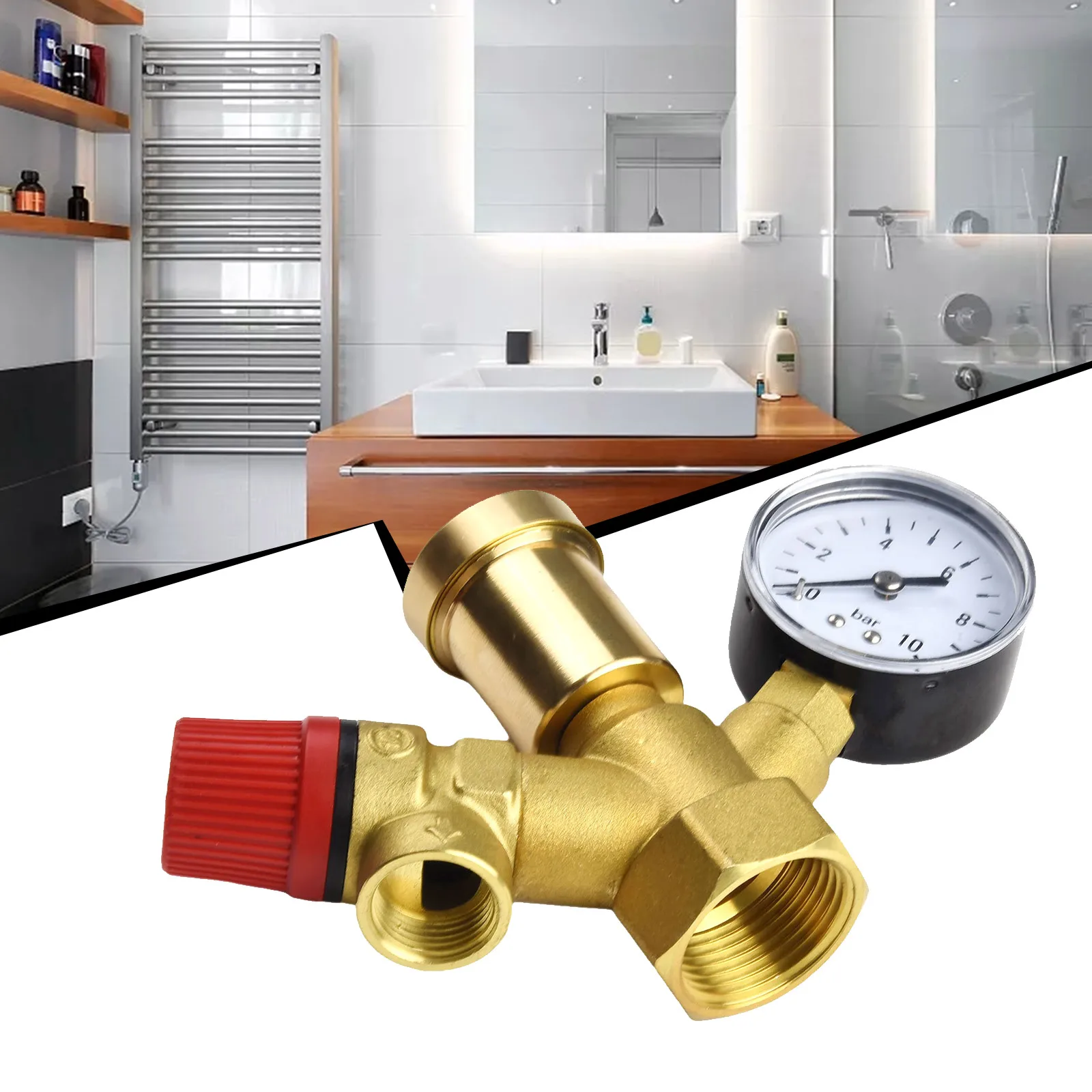 

1 Pcs Safety Group Valve Integrated Mounting Valve Safety Group Valve 1'' Internal Thread For Safer Fluid Delivery