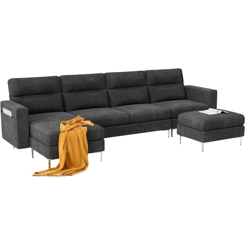 U-förmiges modulares Sofa, modulare Sofagarnitur