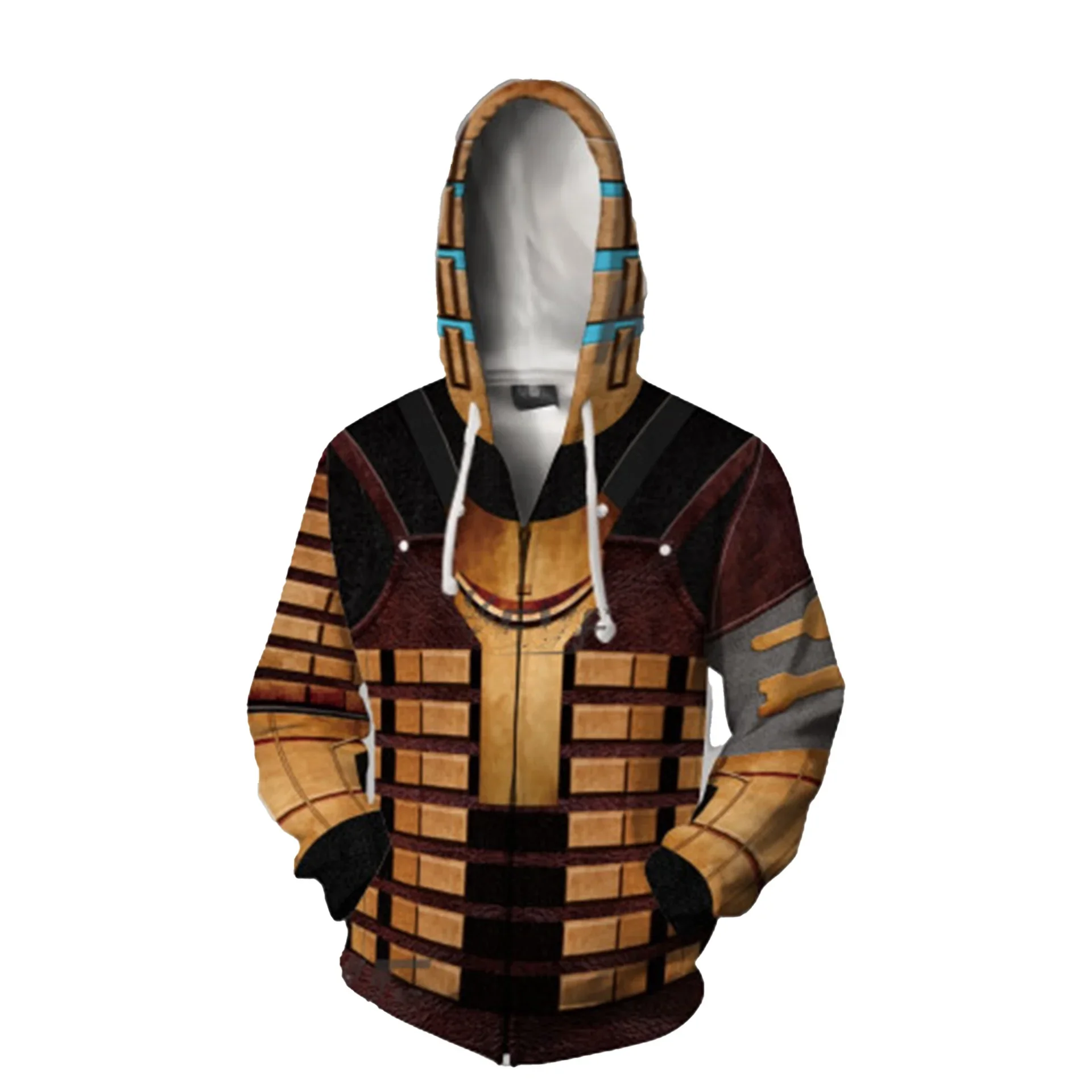 Dr.Gordon Freeman com capuz estampado em 3D, jaqueta masculina, casaco, tops, fantasia de cosplay, presente de Natal, primavera, outono