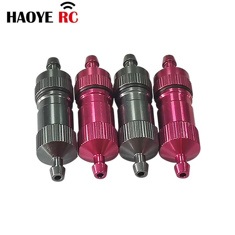 Haoye 1-teilige Filter aus gesinterter Bronze mit hoher Kapazität, D13 Alu-Ölfilter, Anti-Junction-Mesh-Filterelement für RC-Tanks, Zubehör