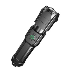 Flash Light Portable Rechargeable Spotlights High Power Rechargeable Led Flashlight Camping Ultra Powerful Flashlight Lamp Work