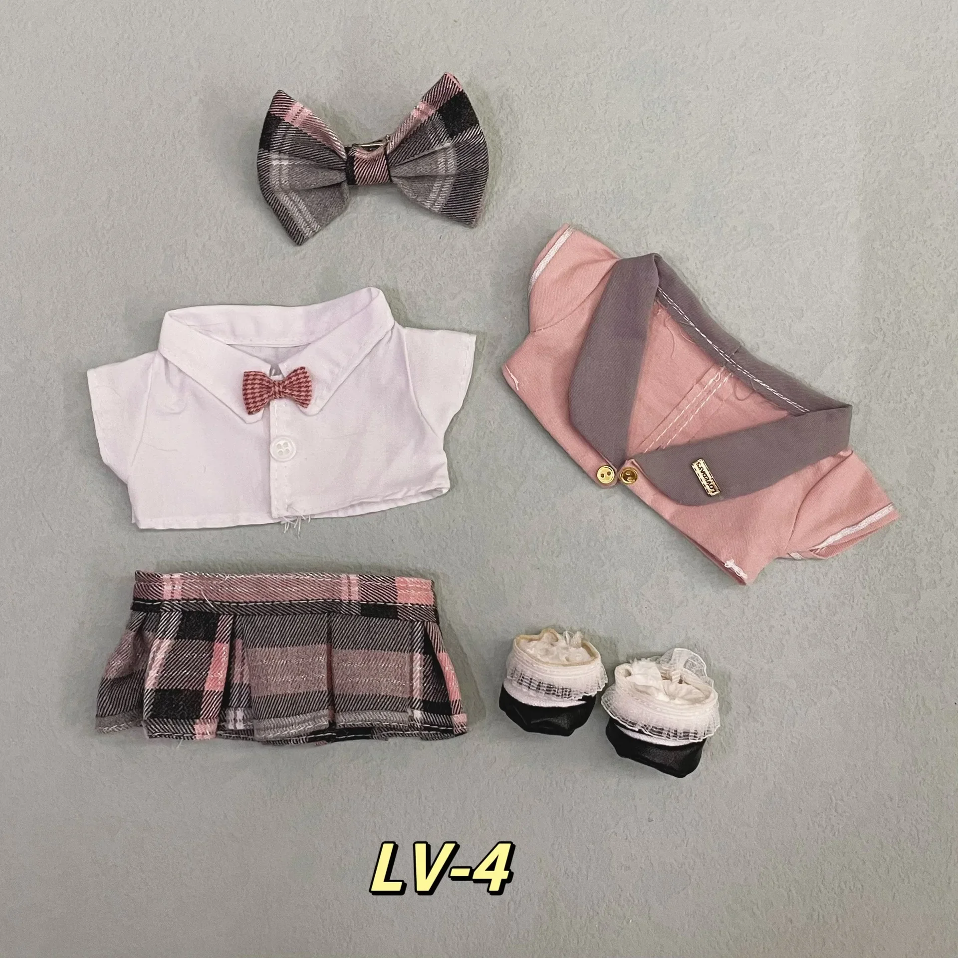 Acessórios para bonecas, roupas de boneca de 20cm, lolita, empregada, vestido de princesa fofo e fresco, conjunto casual, lindo presente de aniversário para crianças