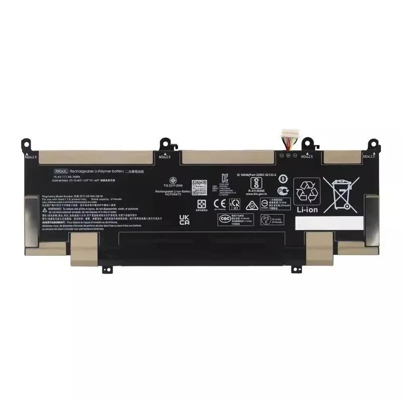 

Новый аккумулятор RR04XL для ноутбуков X360 13-AW AW0001TU AW0021NG HSTNN-DB9K OB1M L60213-2C1 L60373-005 14-CE 15.4V 60.76Wh