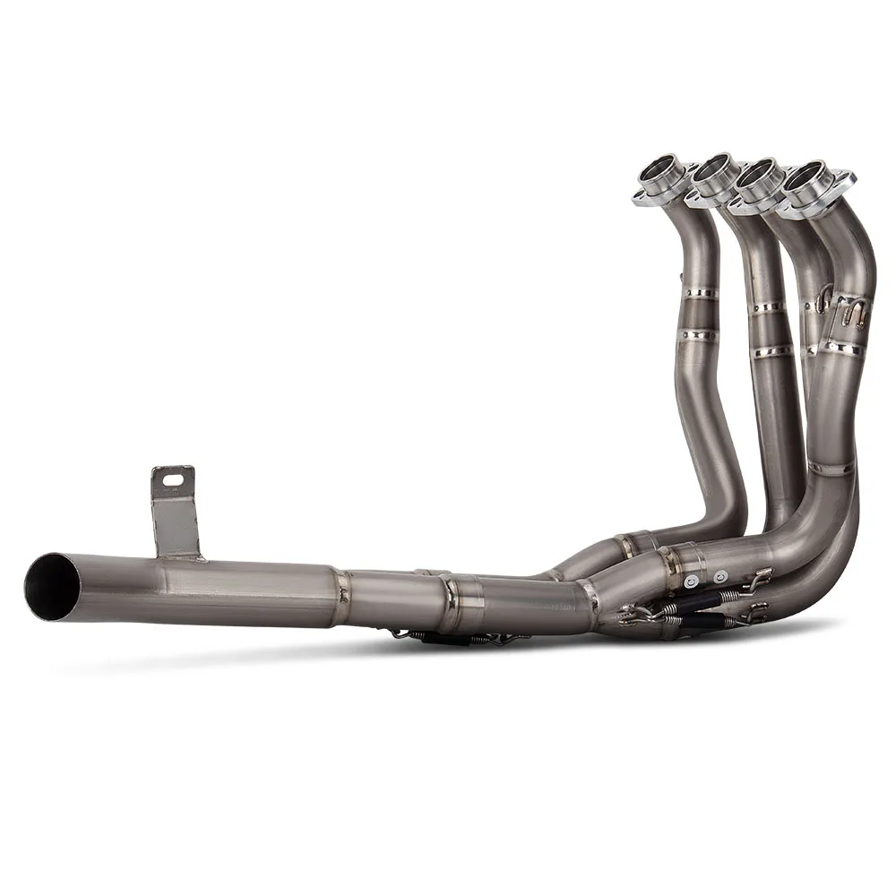 Motorcycle Exhaust Modify Kit Full Titanium Front Link Pipe Fit Original Racing Line for Z900 2017-2019 High Performance