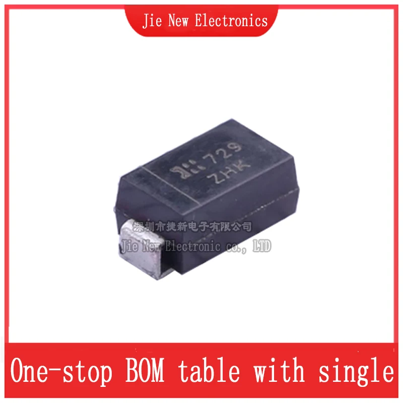 50PCS SMAZ16-13-F SMAZ18 SMAZ20 SMAZ22 SMAZ24 SMAZ27  SMAZ30 SMAZ33 SMAZ36 SMAZ39 SMAZ39-13-F DO-214AC voltage-regulator tube