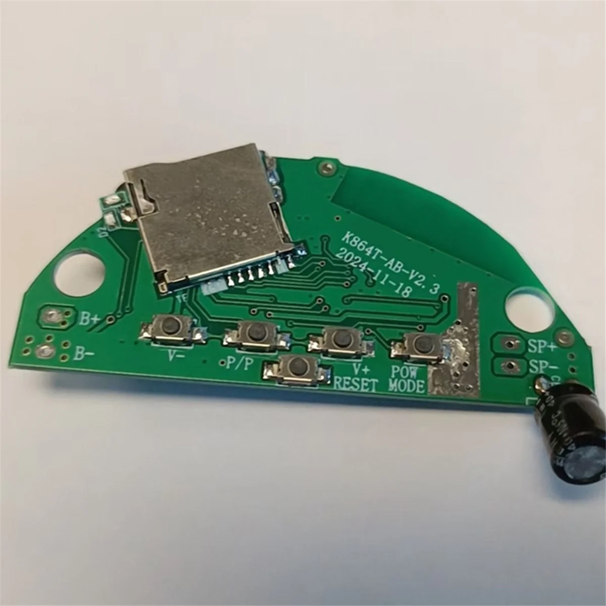 AA08-3D Stereo HIFI 3.7V SD Card USB Bluetooth Amplifier Audio Module PCBA