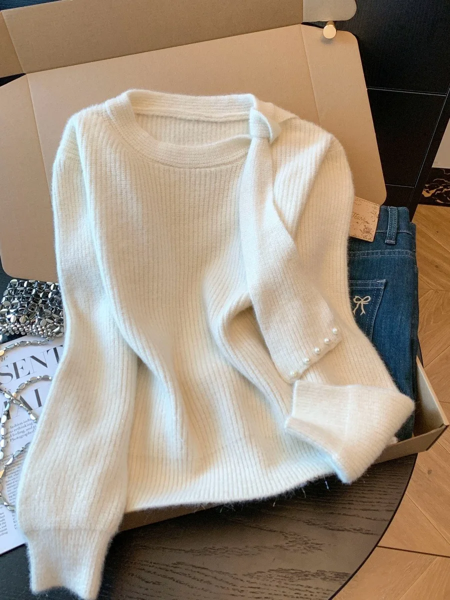 Prendas de punto con cinturón Thiened, ropa interior perezosa para mujer, Otoño Invierno, nueva llegada, marca Bule Design Sensation, suéter para mujer