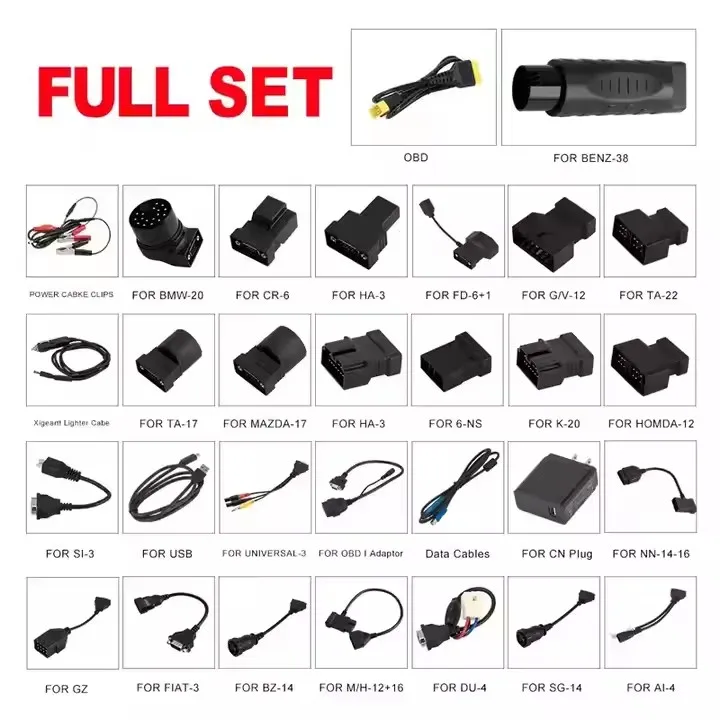 Professional on-board diagnostic tool USB 12v with  Europe vehicle scanner reprogramming