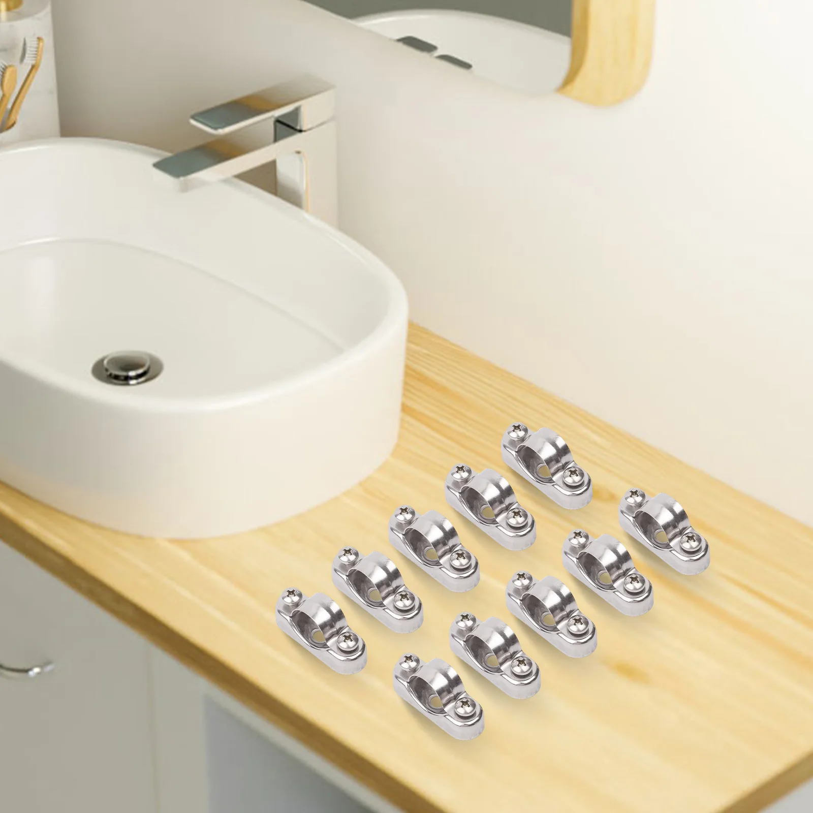 Aluminum Alloy Base 316 Stainless Steel Clamp Home Maintenance High-strength Stable Structure For Home Repair Aluminum