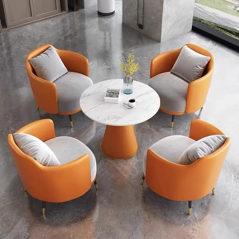 Modular Chinese living room office set, suitable for apartment lobby reception negotiation table