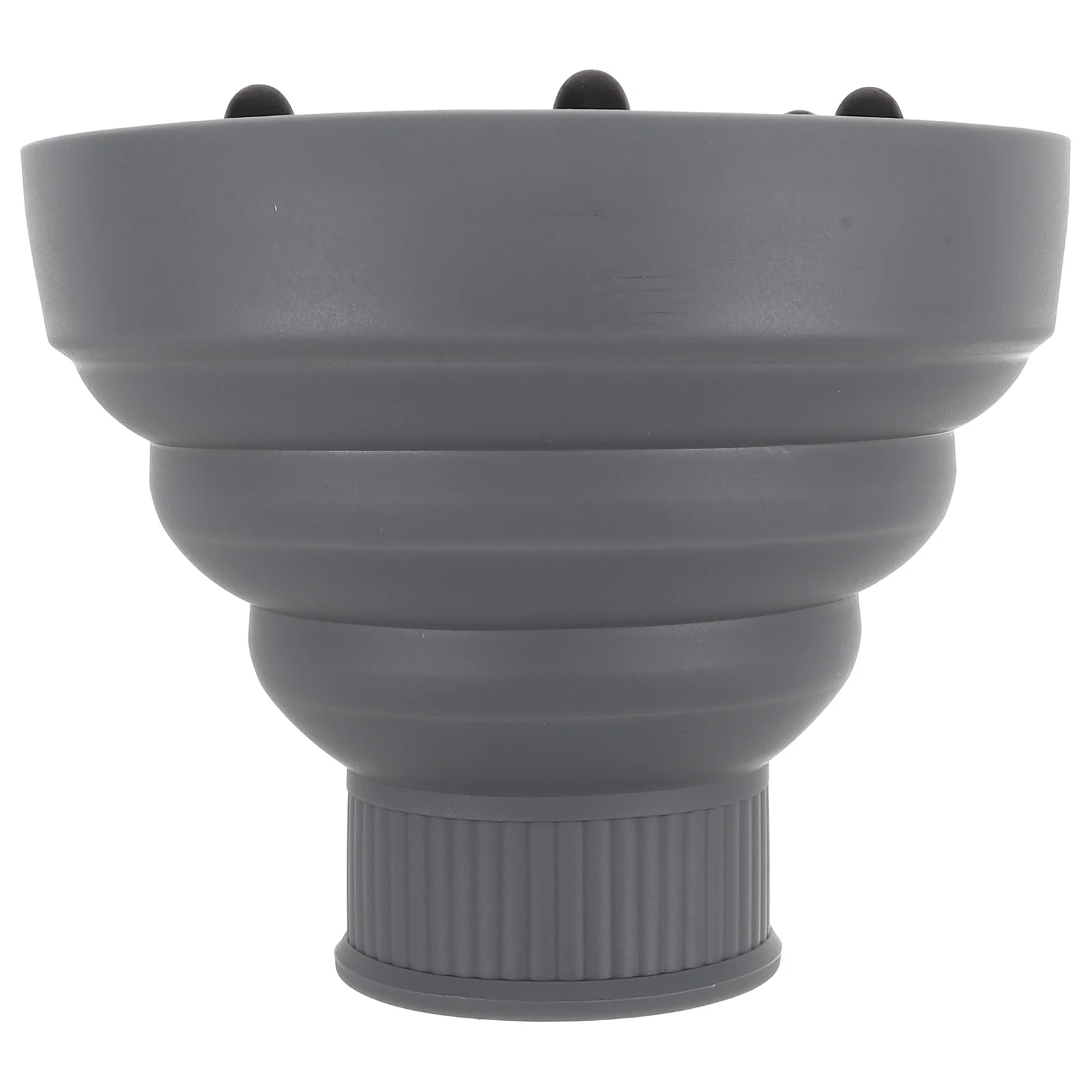 

Silicone Hair Dryer Nozzle Universal Fit Retractable For Curly Hair Protection Easy Clean Diffuser Attachment Hood Cover Styling