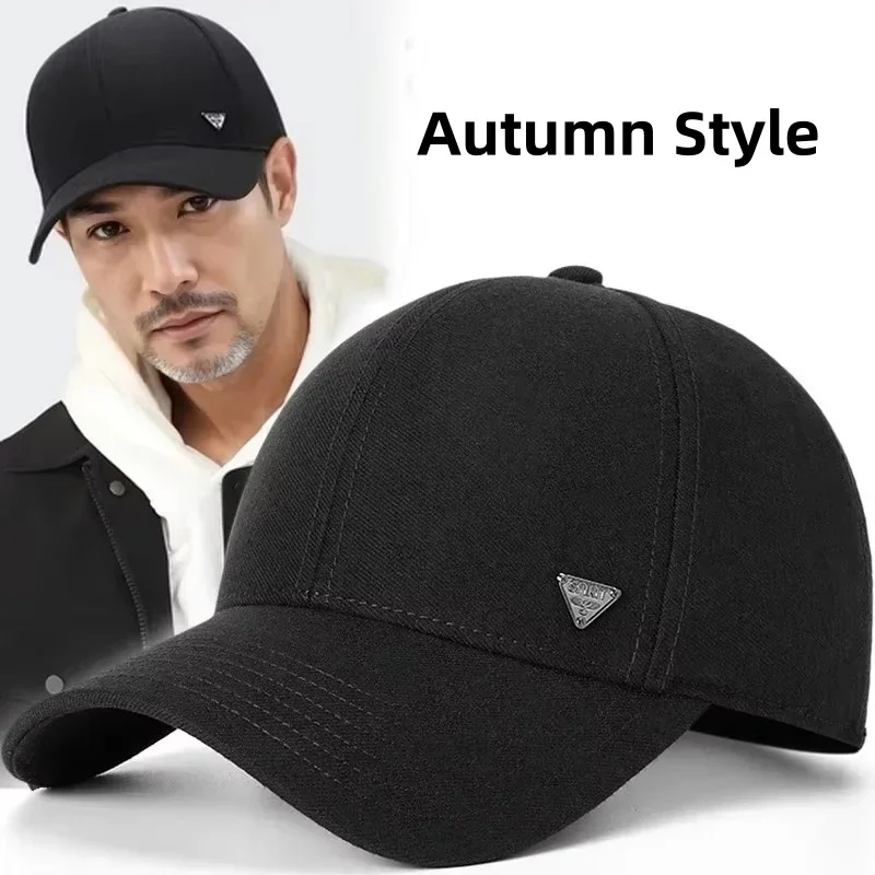 Spor Golf şapka güneş şapkası kış sonbahar ve kış yapılandırılmış beyzbol şapkası erkekler kadınlar için Snapback şoför şapkası Hip Hop erkek Fashio