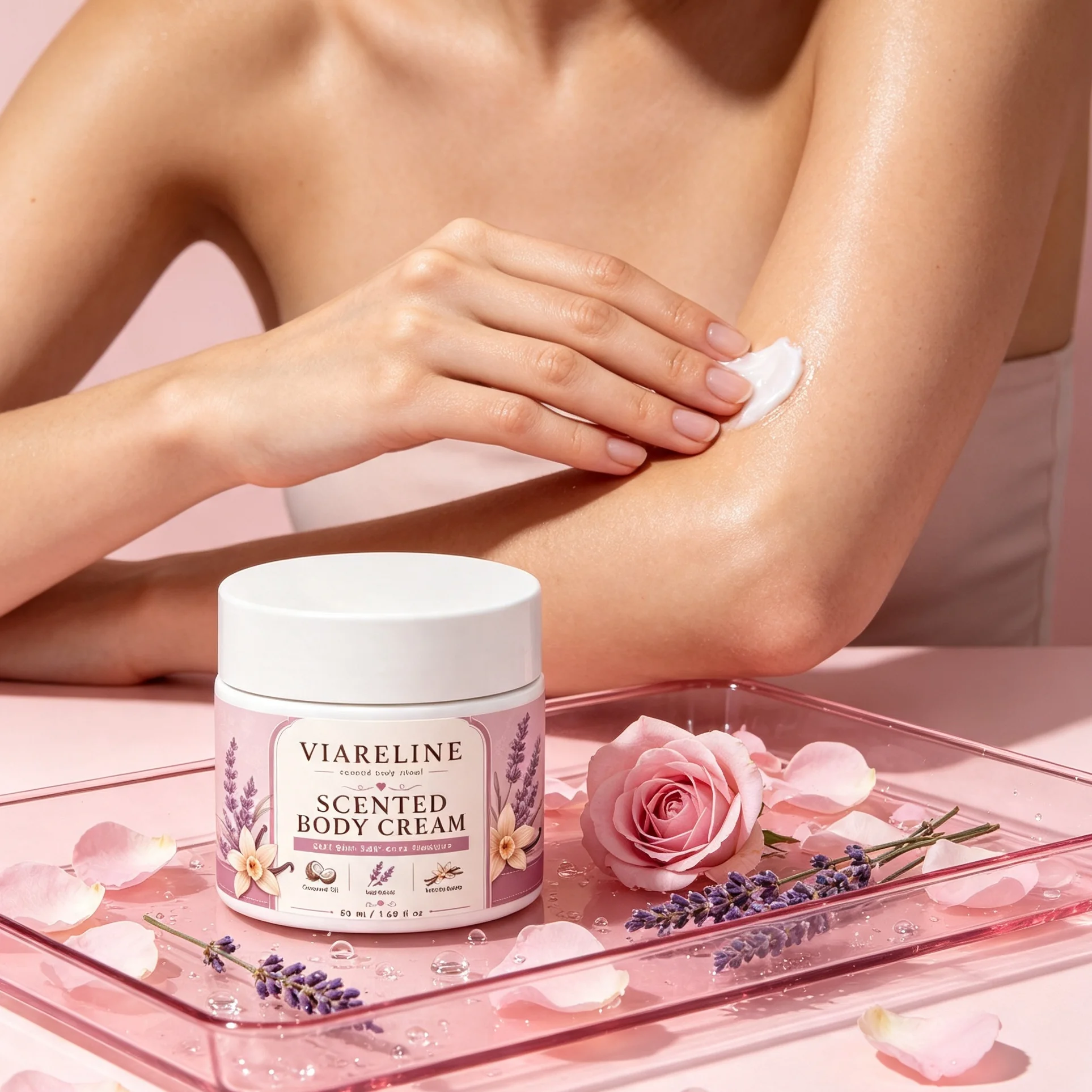 Perfume Fragrance Body Lotion - Luxury Scented Body Cream Whipped Butter