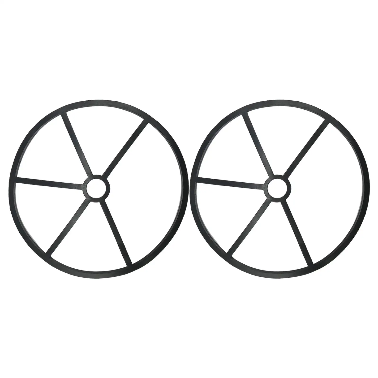 2pcs Rubber Spider Gasket Set Multiport Valve Replacement Parts for 271148 Sand Filter Pool Pump System Maintenance Accessories