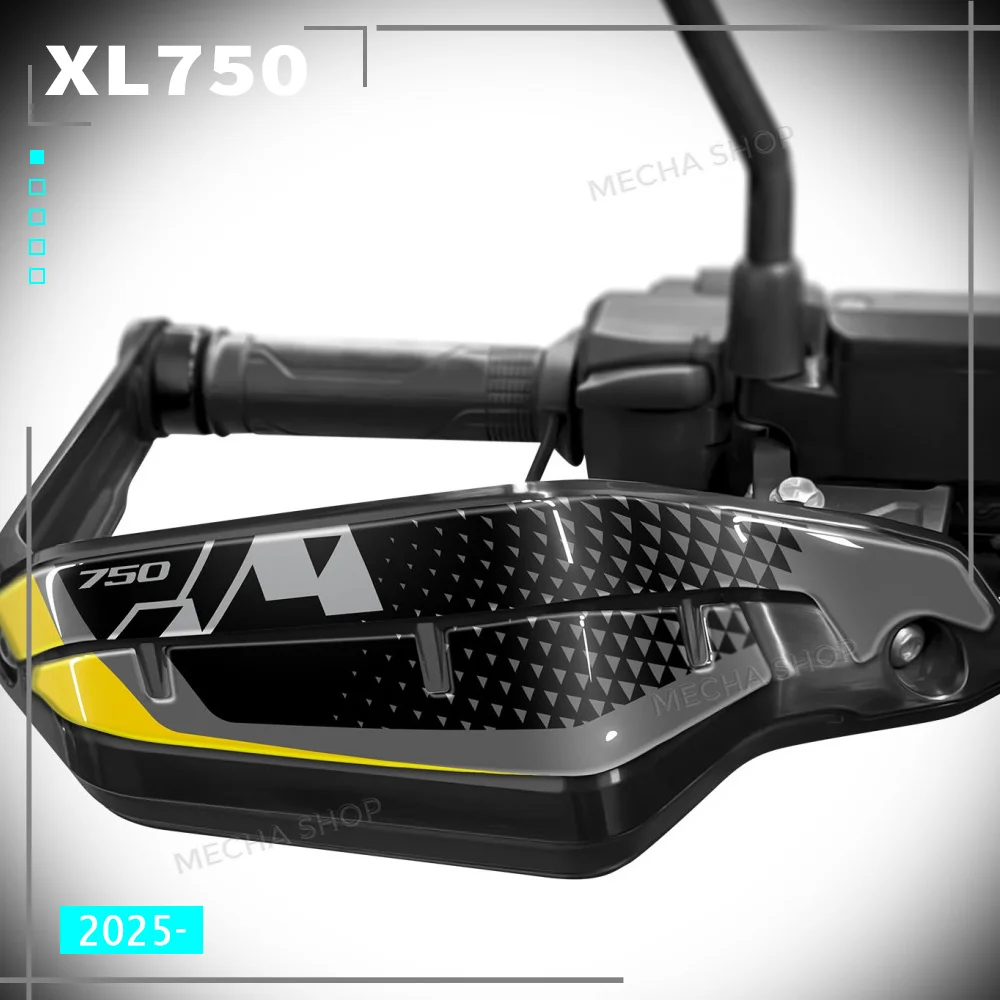 For XL750 Transalp 750 Accessories 3D Motorcycle Handguard Stickers Hand Guard Shield Protection Decals