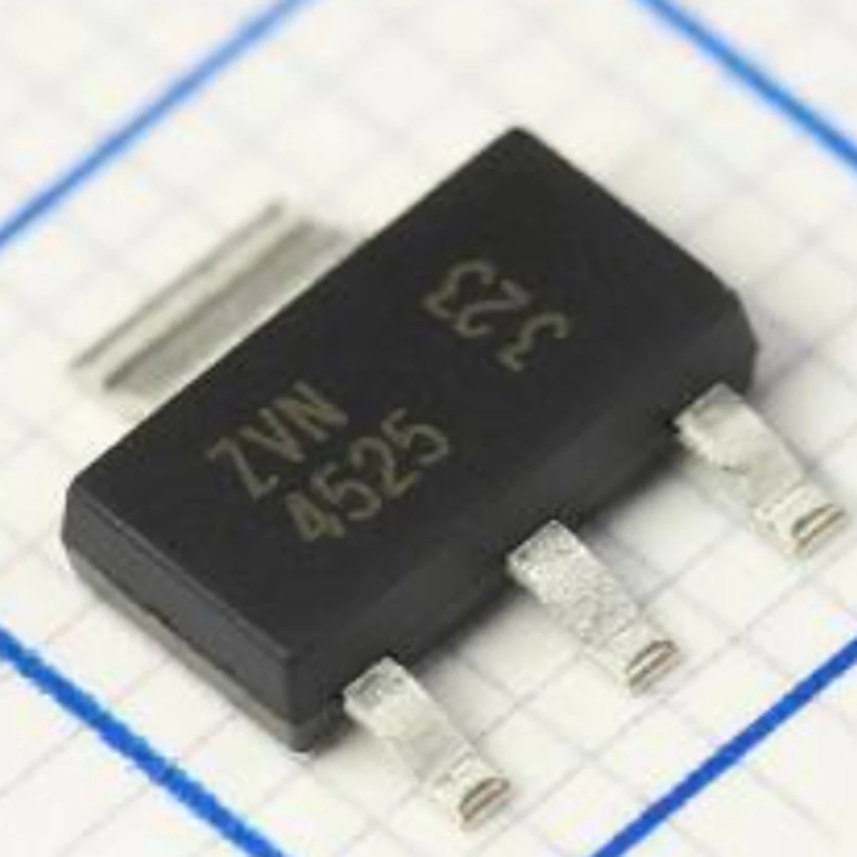 10PCS original ZVN4525 MOSFET 2W 250V 310mA 1 N-channel SOT-223: ZVN4525GTA