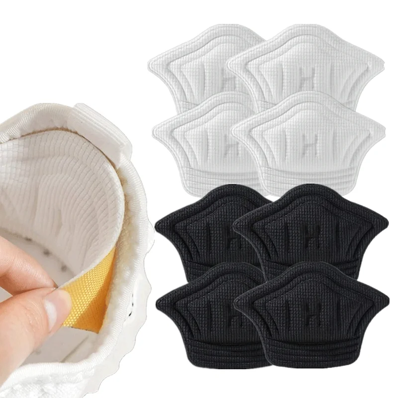 2/8pcs Shoe Pad Foot Heel Cushion Pads Shoes Adjustable Antiwear Feet Inserts Insoles Heel Protector Sticker Insole Brioche