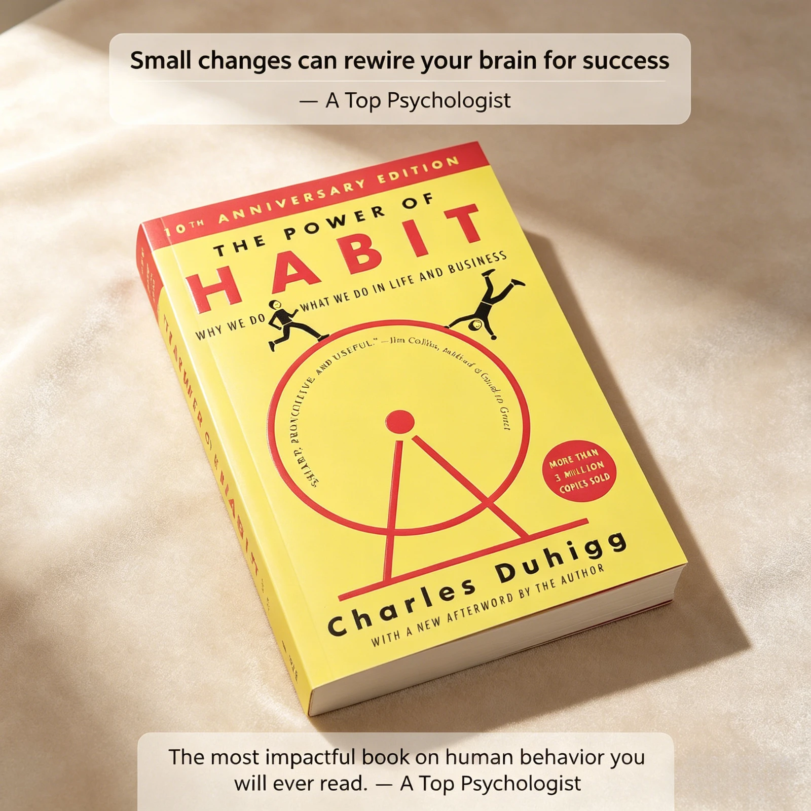 

The Power of Habit 10th Anniversary Edition By Charles Duhigg Self-Help Book for Habit Formation
