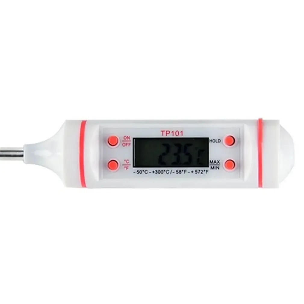 Kitchen oil thermometer Needle Food Thermometer Instant Read Meat Temperature Meter Tester with Probe for Grilling BBQ Kitchen