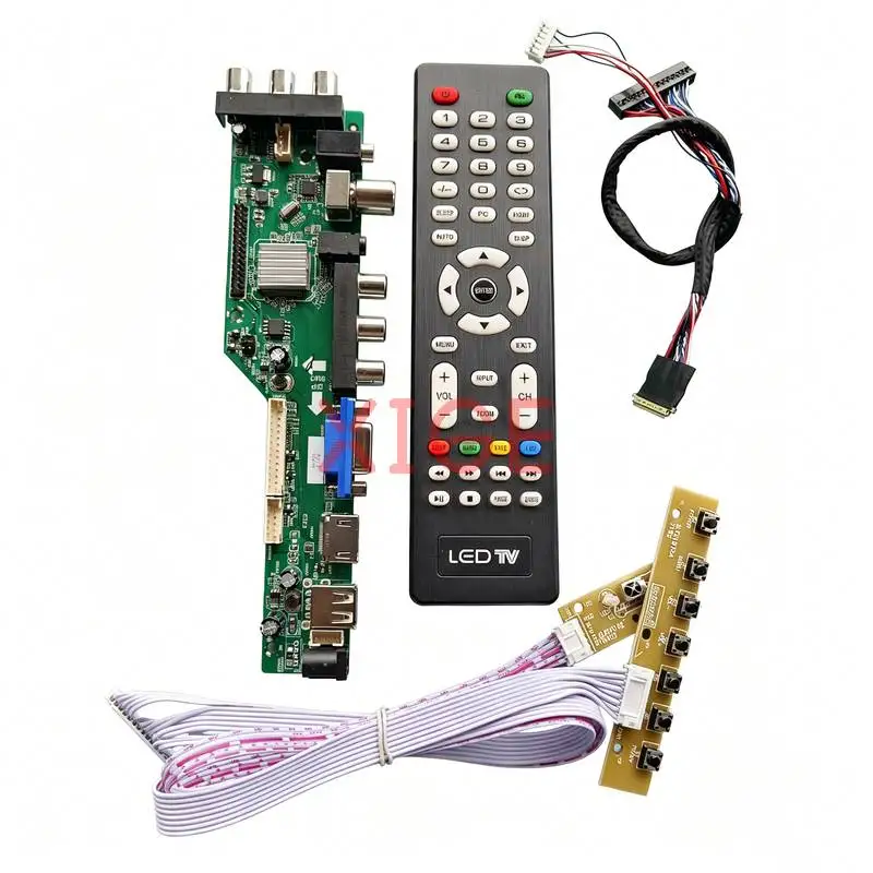 コントローラーボードフィット-lp101wsa-bt101iw03-bt101iw02-bt101iw01-ラップトップ画面-hdmi-vga-av-usb-dvb-40-ピン-lvds-1024x600-1024-600-キット