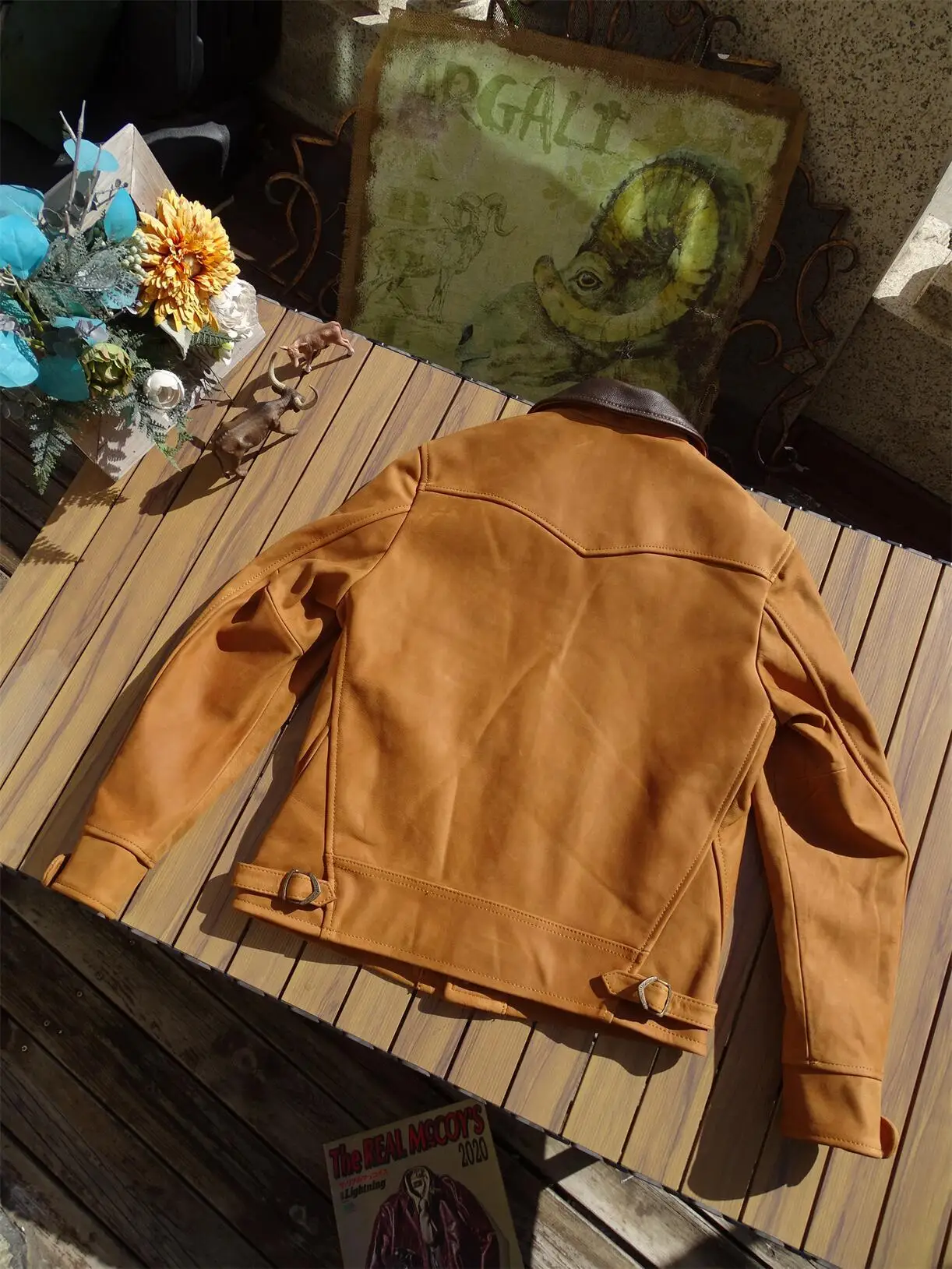 Oil in frosted deerskin Depp 1920