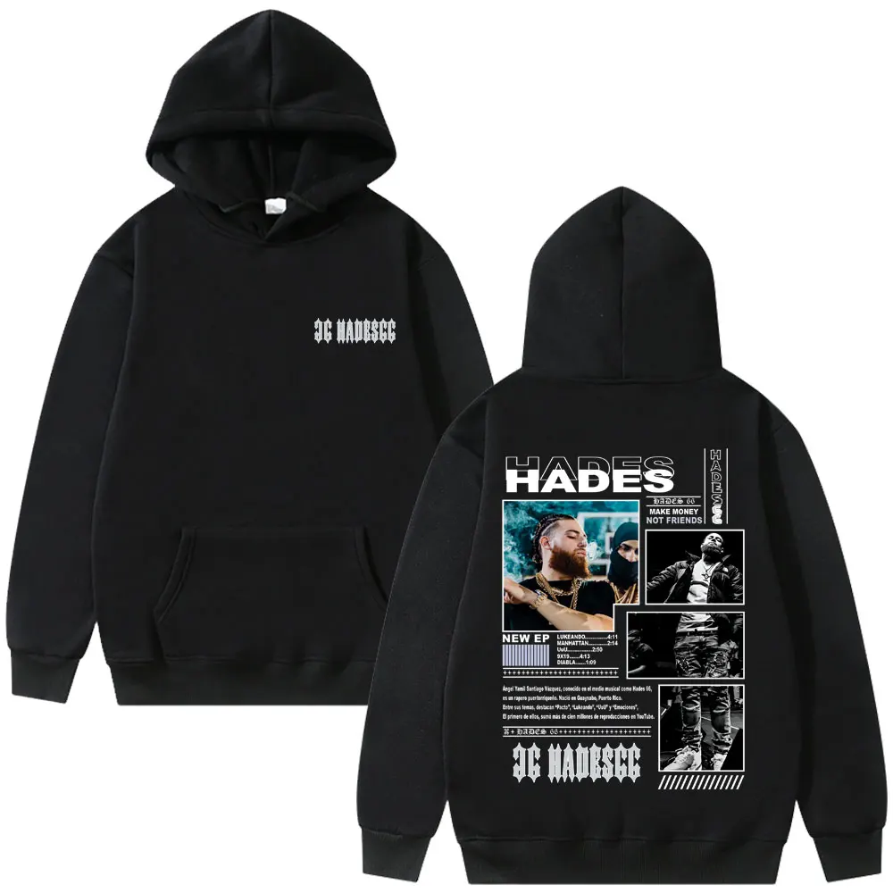 

Rapper Hades 66 Make Money Not Friends Hoodie Men Women Fashion Hip Hop Harajuku Sweatshirt Men's Long Sleeve Oversized Hoodies