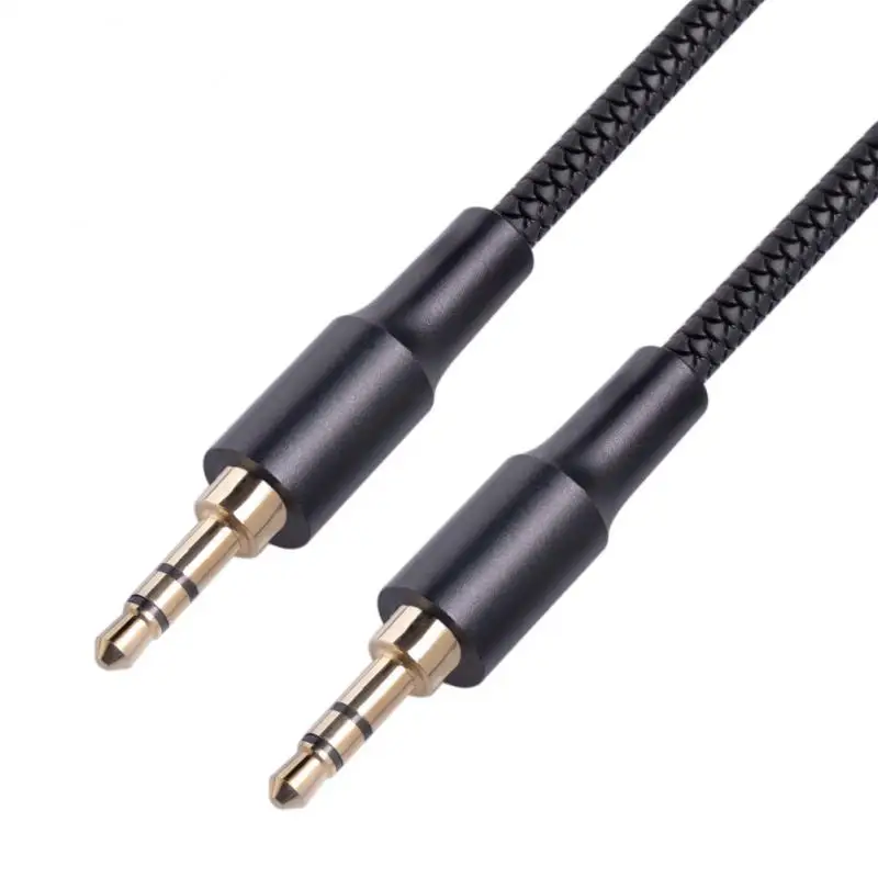 RYRA-Cable auxiliar de altavoz para coche, Adaptador de Audio macho a macho de 3,5mm para altavoz, TV y portátil, 3,5mm