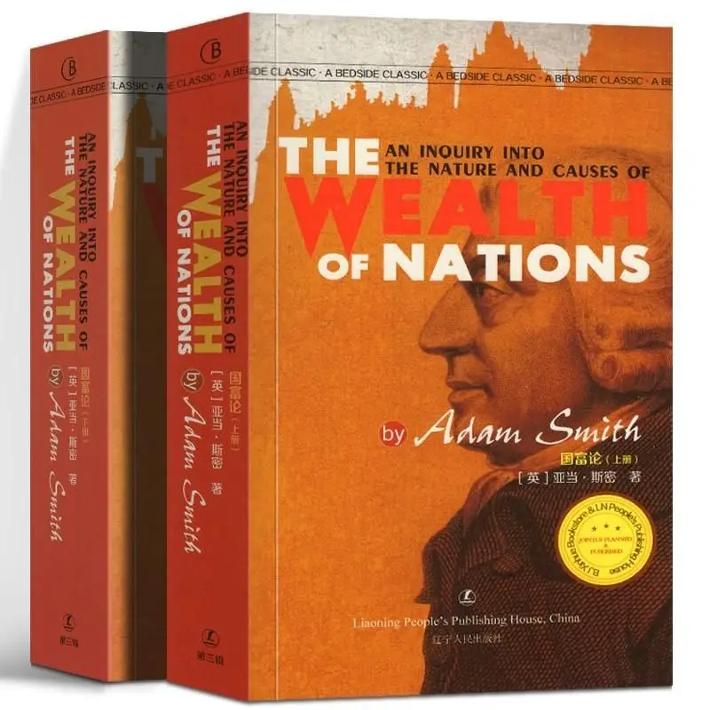 The Wealth of Nations Adam Smith Novels in English Famous Writer Books for Adults Popular StoriesInvestment Financial Management