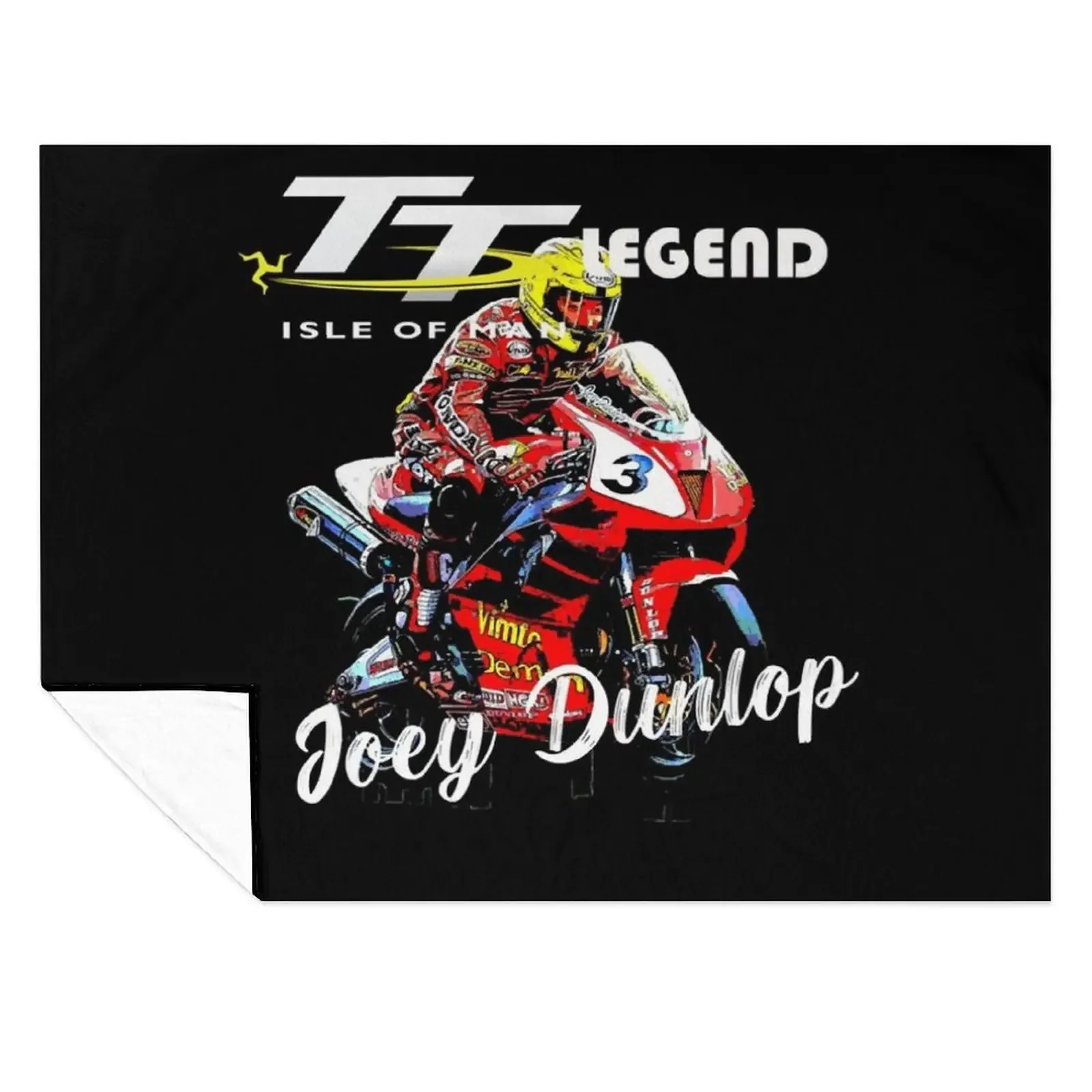 

Joey Dunlop Tt Legend Throw Blanket Thermals For Travel Blankets For Baby anime christmas gifts Blankets