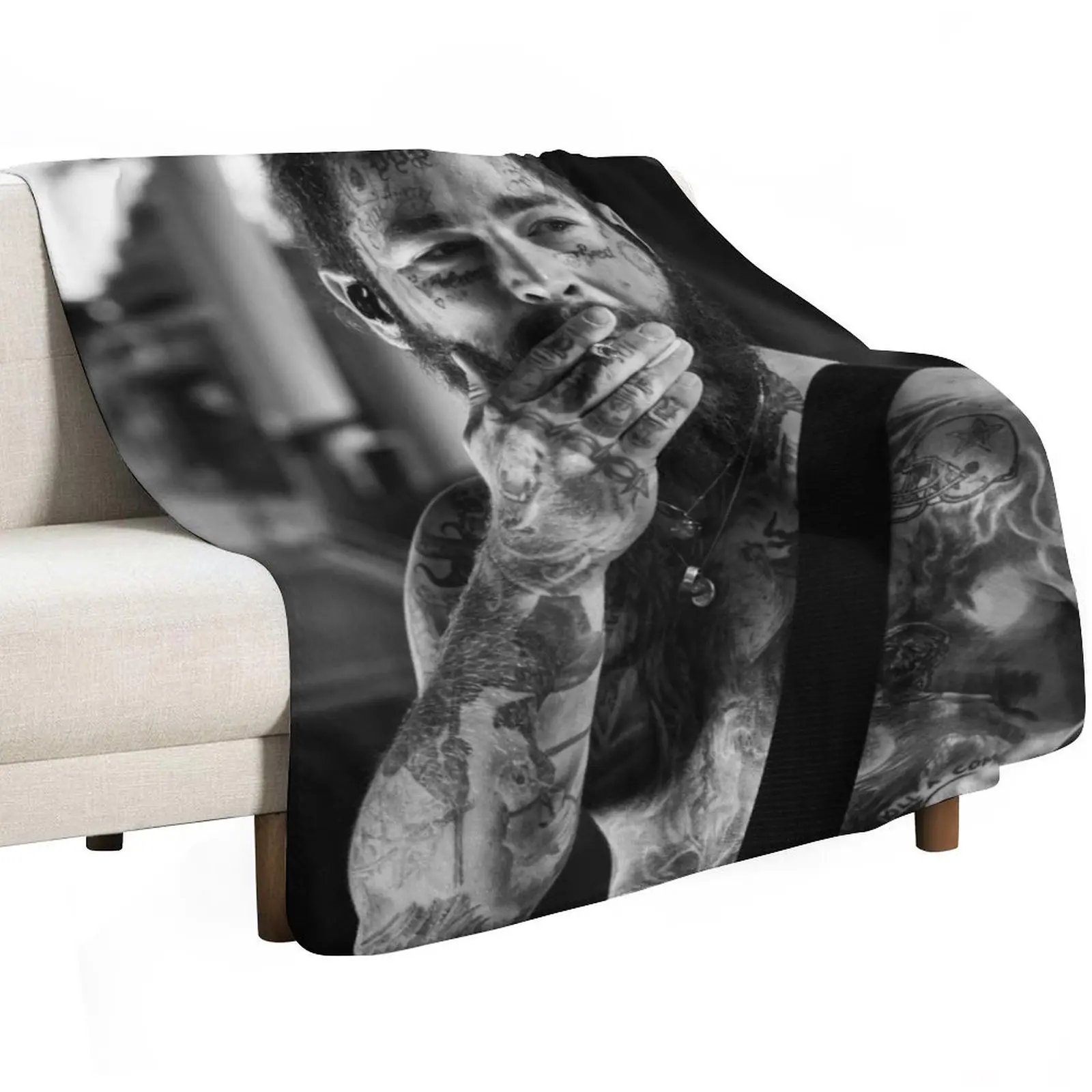 

Copy of Post , sing, and smoking Throw Blanket funny gift Luxury Camping Soft Big Blankets