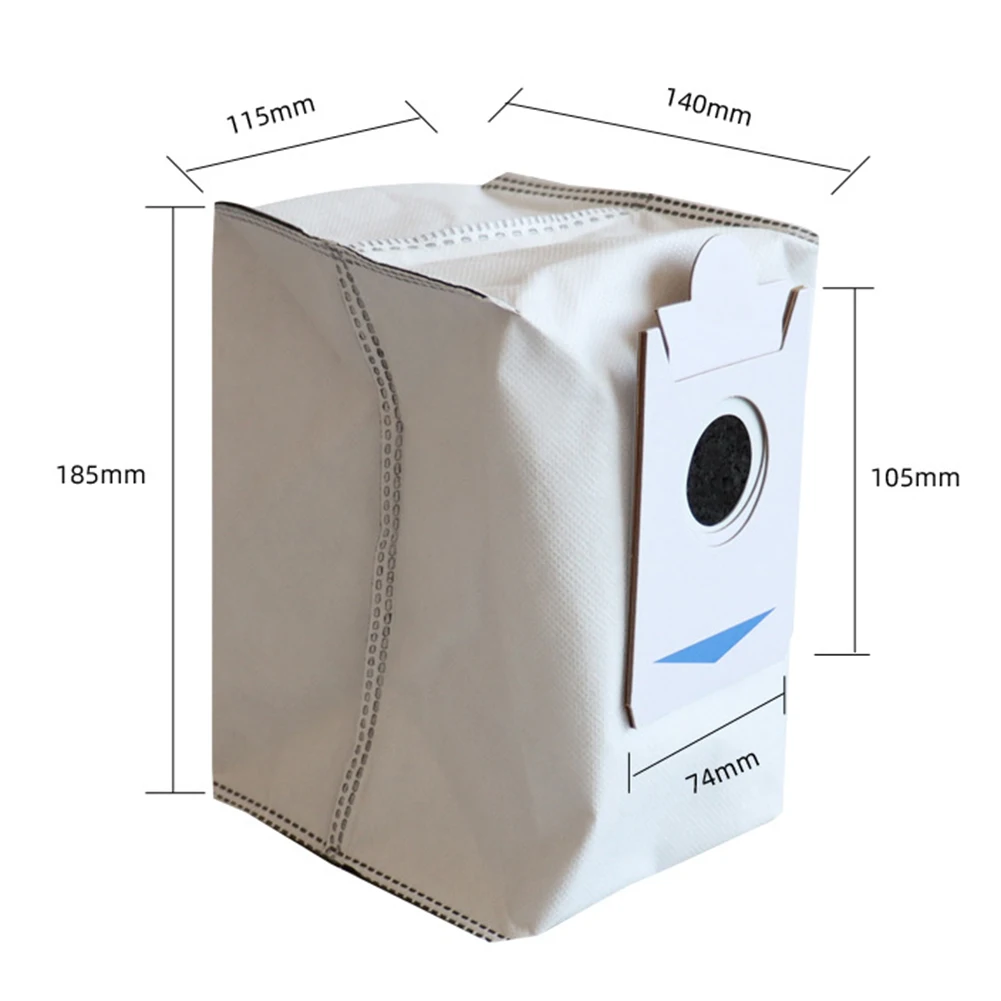 10pcs Dust Bag For Ecovacs T30S / T30S AI Care / T30S PRO Robot Vacuum Cleaner Replacement Part Household Cleaning Supplies